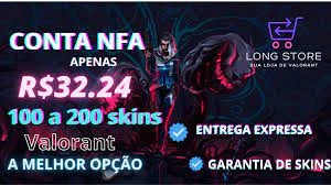 Contas de Valorant/LoL NFA