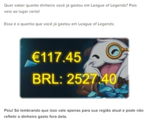 Conta LoL 303 Skins - League of Legends