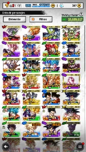 Dragon Ball Legends - Goku UI 11* + Caulifla e Kale 14* - Outros