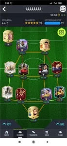 Conta fifa 22 com alguns ídolos e alguns toty.