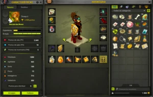 Conta Dofus TalKasha Cra OM 6 e Feca LV 177