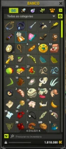Conta Dofus TalKasha Cra OM 6 e Feca LV 177