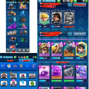 BRAWL STARS 19K +CLASH ROYALE 4,9K +COC nvl12  (ID supercel)