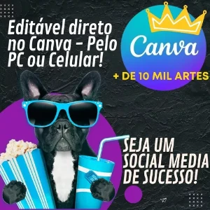 + 12 MIL Artes Editáveis do Canva - Outros