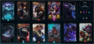 CONTA LVL 44 SMURF |11 SKINS|40 CAMPEÕES - League of Legends LOL