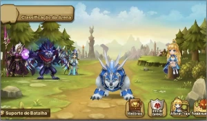 Conta Mid Game contendo time speed - Summoners War