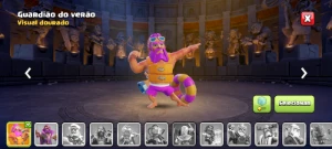 Cv14 Topzera - 8023 Gemas + 11 Equipamentos Épicos - Clash of Clans