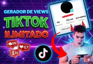 🚀 Tiktok - Gerador De Visualizações Ilimitadas - Social Media