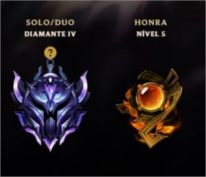 Conta LOL Diamante IV 280 skins - League of Legends