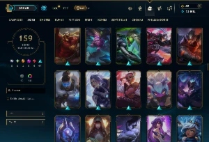 Prata 2 com TODOS os Champs e 159 Skins ( ADC / JG / MID ) - League of Legends LOL