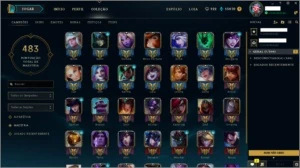conta lol - League of Legends