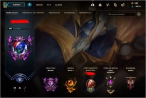 Conta LoL 832 skins, Desde 2012 - League of Legends