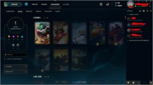 Conta com Corki Ovni PRA VENDER LOGO! - League of Legends LOL