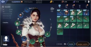 Conta MIR4 Level 45 - 33k poder NA32