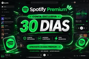 Spotify Premium 30 Dias - Conta Privada - Assinaturas e Premium