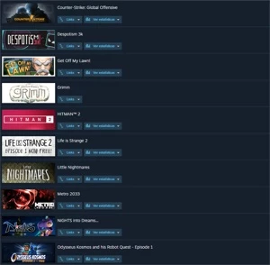 STEAM COM 33 JOGOS, METRO 2033 E LITTLE NIGHTMARES