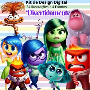 Divertidamente - kit design - Serviços Digitais