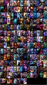 Plat 3, 190 Skins, 10K ip, 11 Pag runas - League of Legends LOL