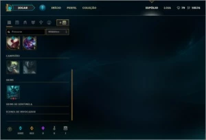 Plat 3, 190 Skins, 10K ip, 11 Pag runas - League of Legends LOL