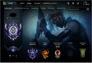 CONTA DIAMANTE 2 LEAGUE OF LEGENDS LOL