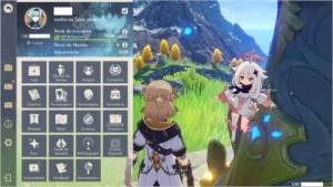 Conta Genshin Impact ar50 EULA, GANYU, ALBEDO, DILUC, QIQI
