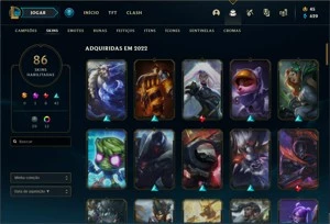 CONTA LOL NICK RARO PLAT 3 - League of Legends