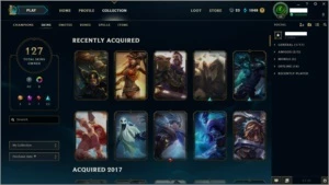 CONTA DIAMANTE S7 (DIAMANTE NAS TRÊS FILAS) - League of Legends LOL