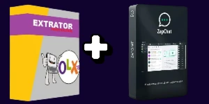 Olx Extractor Universo De Leads + Zapchat  10X Automatizado! - Outros