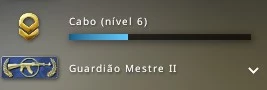 Conta cs-go level 6- mestre guardião II - Counter Strike
