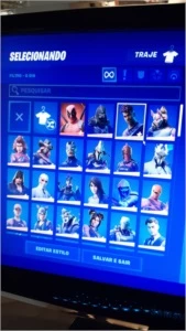 vendo conta fortnite