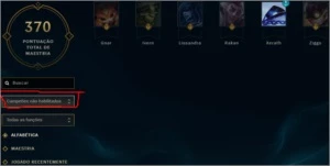 Conta Platina 4 - Flex Prata 2 - League of Legends LOL