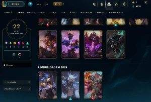 Conta Mestre 140 Pdl + Passe Do Zed Completo - League of Legends LOL