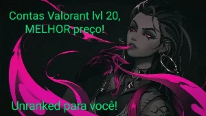 Contas Valorant Lvl20, pronto para comp. Melhor Preço!!