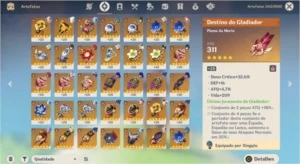 AR 56  9 personagens T5, 3 Armas T5 e Banner Garantido - Genshin Impact