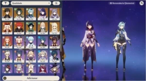 AR 56  9 personagens T5, 3 Armas T5 e Banner Garantido - Genshin Impact