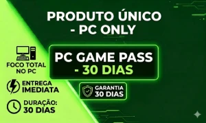 Conta PC Xbox Gamepass - (Jogue na sua principal) - Assinaturas e Premium