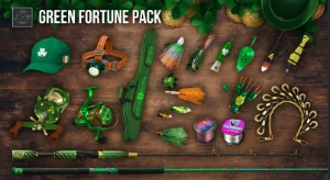 DLC  STEAM - Green Fortune Pack -  Jogo Fishing Planet
