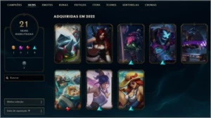 conta valorant 232 reais gastos, ranked liberada do lol tbm