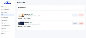 Sistema de Anúncios para TVs – Gerenciamento 100% Remoto - Sites, Lojas e Sistemas Prontos Sites e Scripts