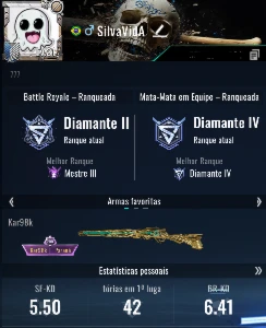 Conta top blood strike (top kar paraná) - Outros