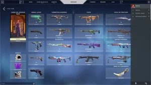 Conta valorant 18 skins finalização