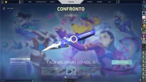 CONTA VALORANT DIAMANTE 2 VÁRIAS SKINS