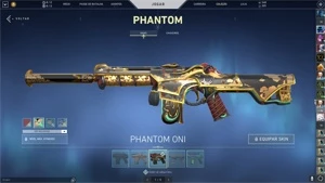 CONTA VALORANT DIAMANTE 2 VÁRIAS SKINS