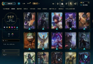 Conta com akali prestigio 2022 - League of Legends LOL