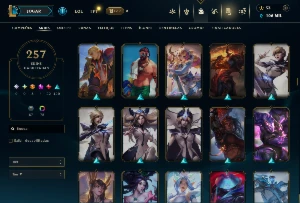 Conta com akali prestigio 2022 - League of Legends LOL