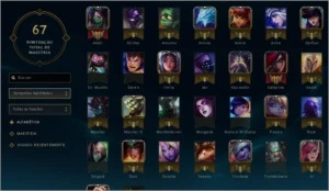 conta plat 2, win rate muito alto - League of Legends LOL