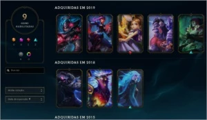 conta plat 2, win rate muito alto - League of Legends LOL