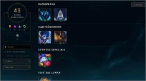 conta plat 2, win rate muito alto - League of Legends LOL