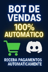 Bot de vendas Automáticas para Discord