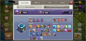 Clash of Clans CV 13 quase full